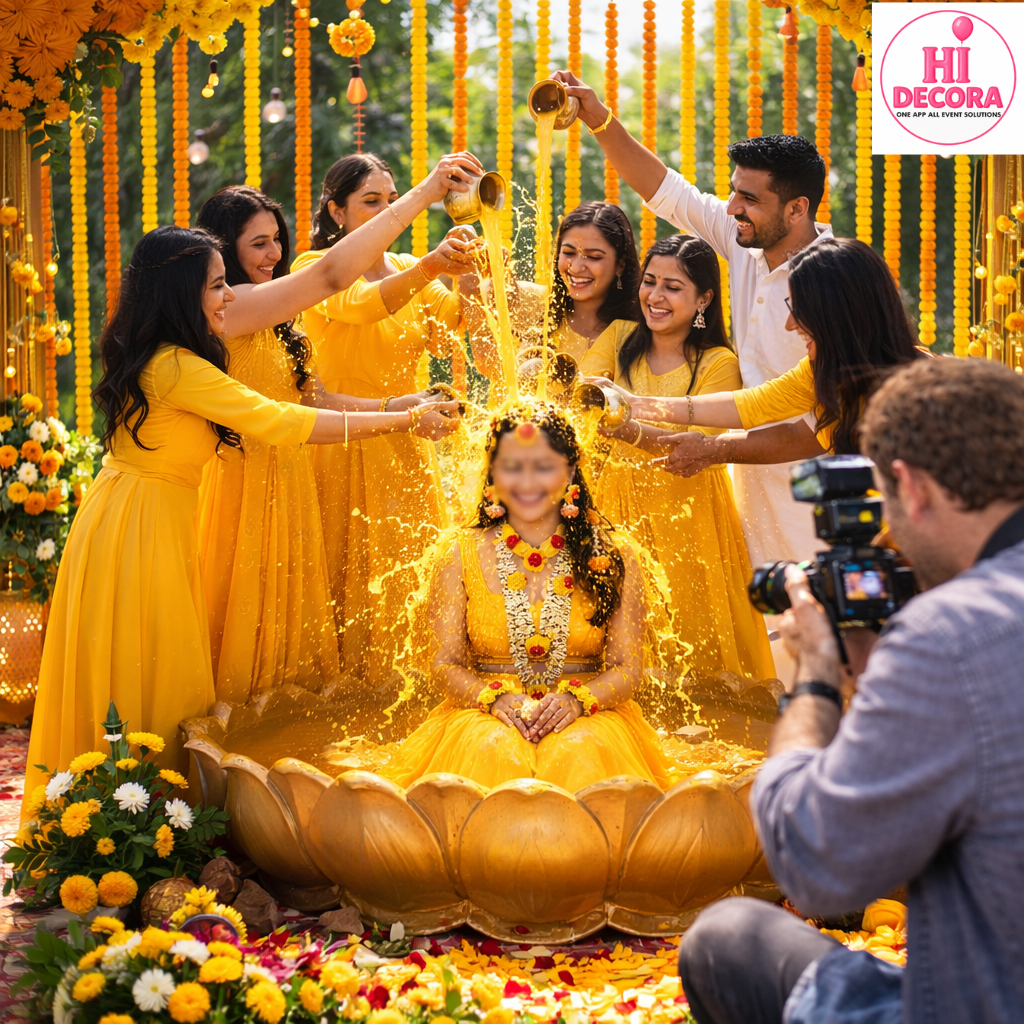 Gold Haldi Shoot 
